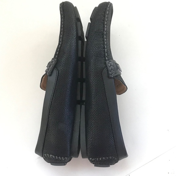 PHAT FARM Classic Driving Loafers Slip On Comfort Shoes Black Men’s Size 10 Wide - Picture 9 of 16